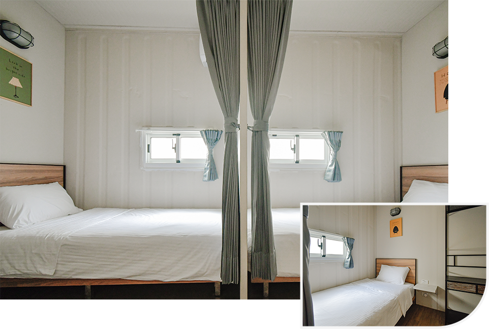 混合背包客房型